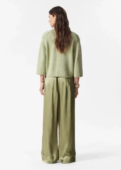 Strickjacke mit kurzen Ärmeln
