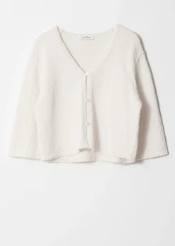 Strickjacke mit kurzen Ärmeln
