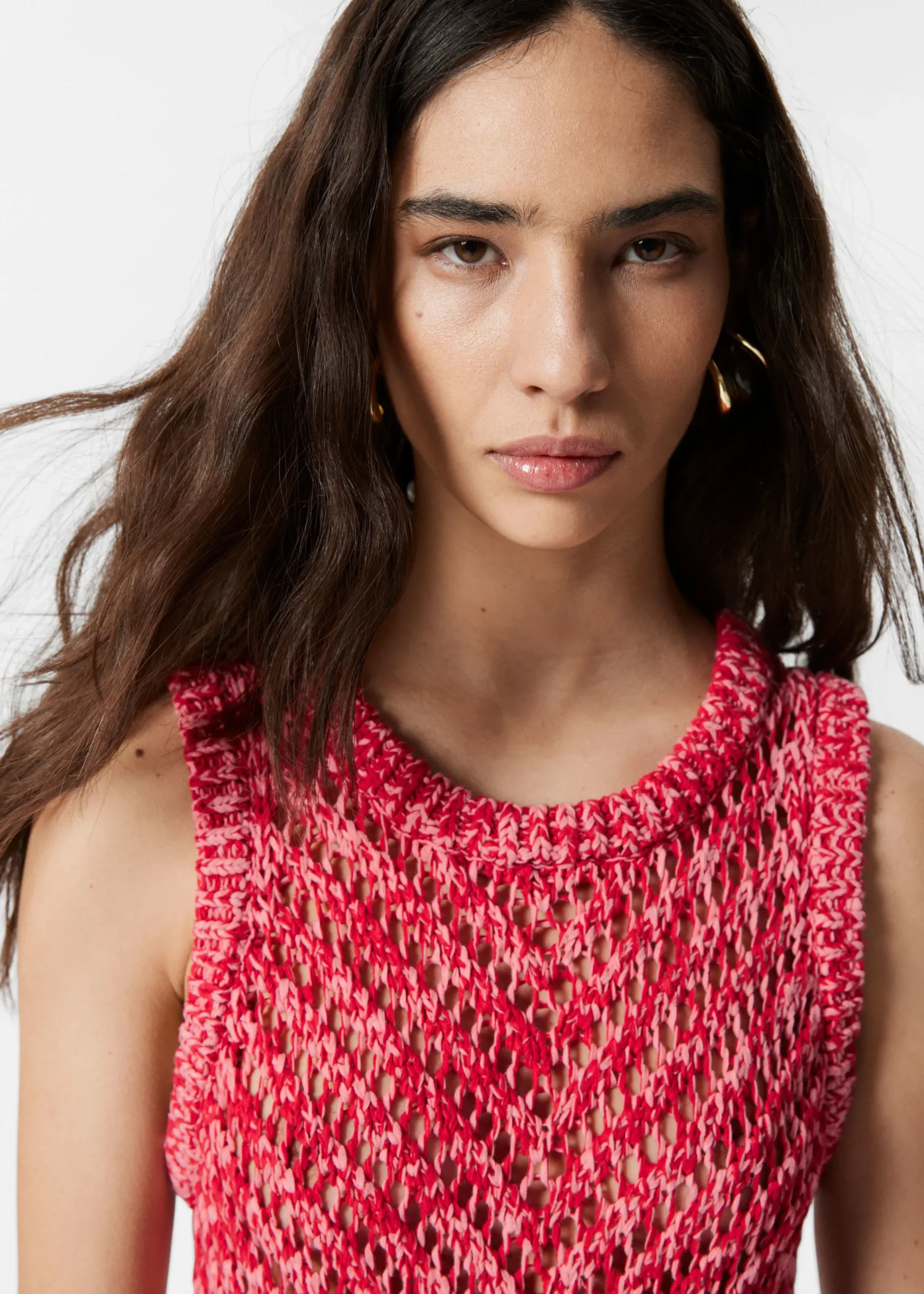 Strickkleid in Midi-Länge
