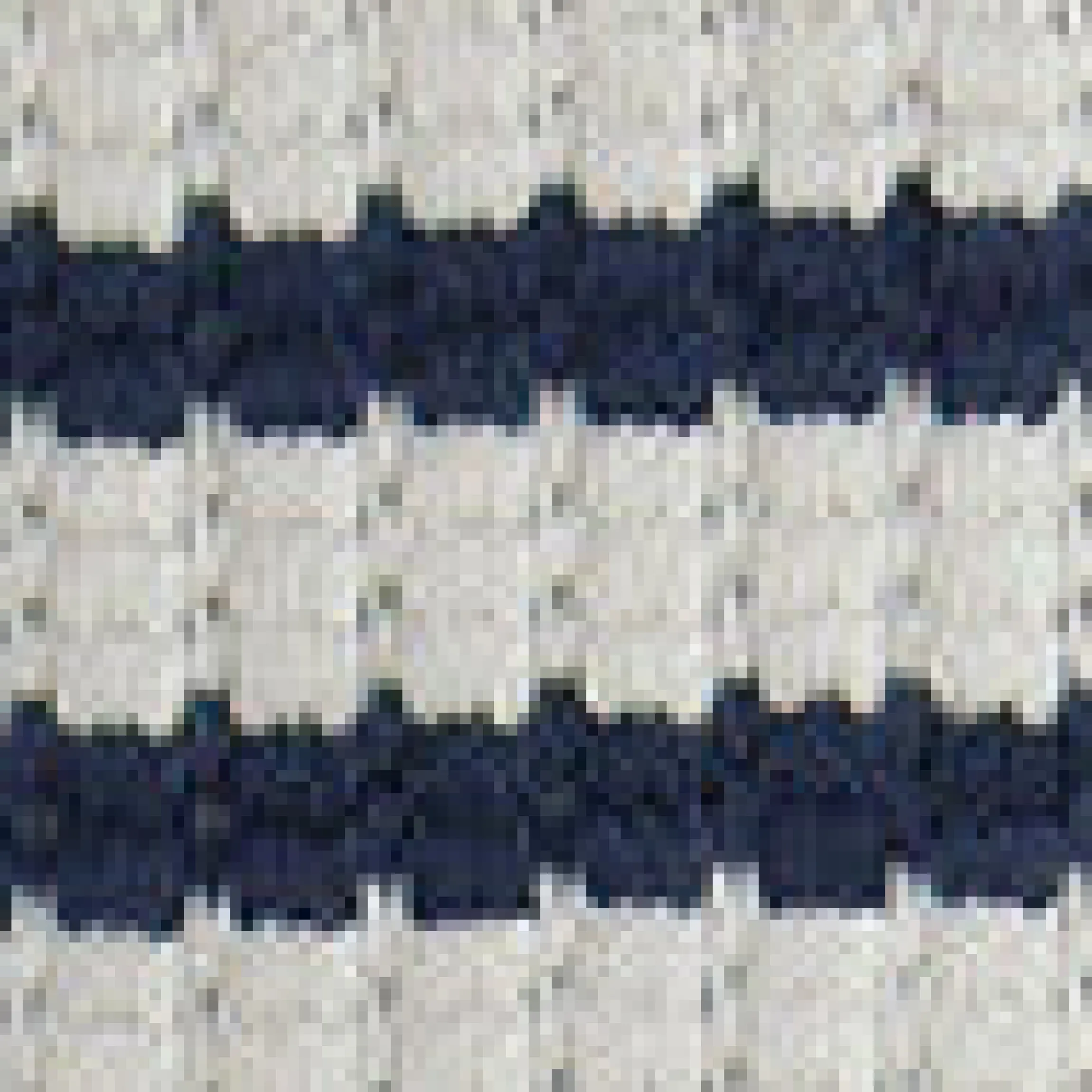Strickoberteil mit Wellenkante