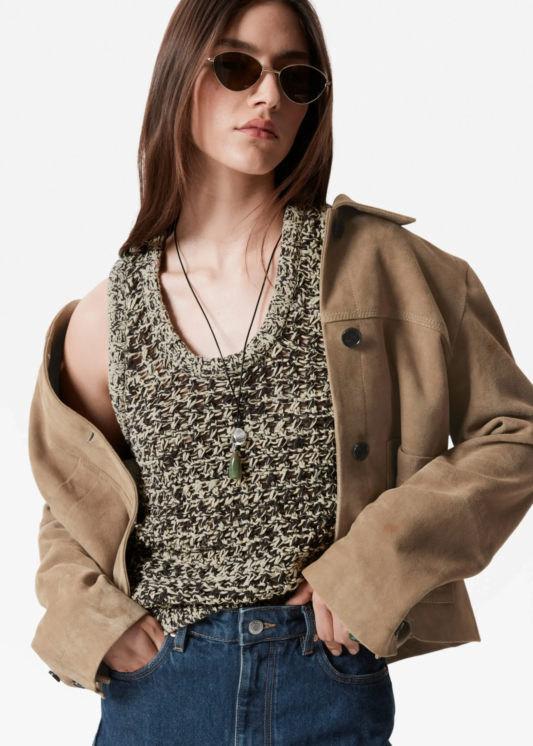 Strick-Tanktop