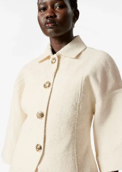 Strukturierte Jacke