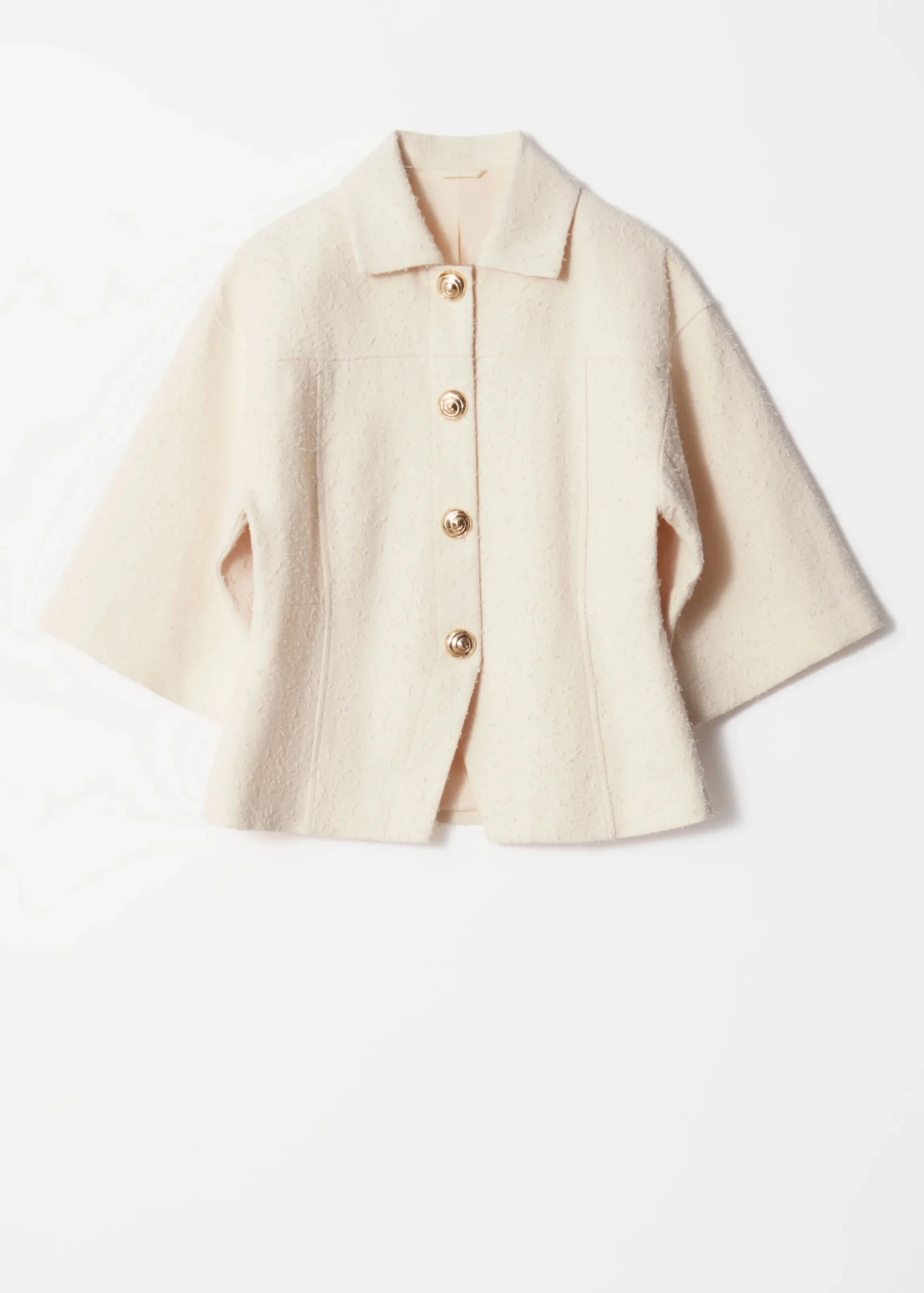 Strukturierte Jacke
