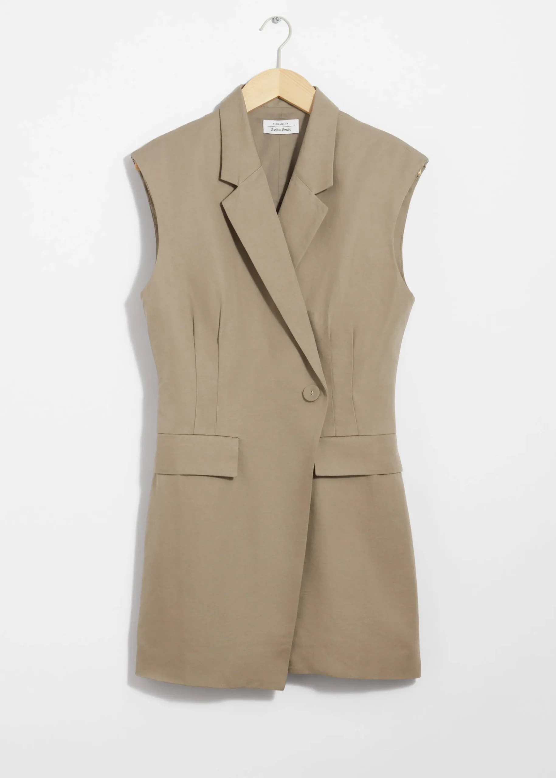 Strukturiertes Blazer-Minikleid