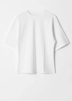 Strukturiertes T-Shirt