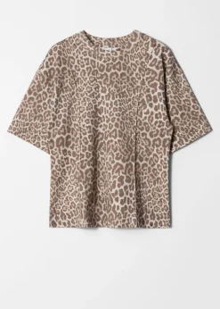 Strukturiertes T-Shirt