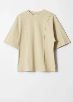Strukturiertes T-Shirt