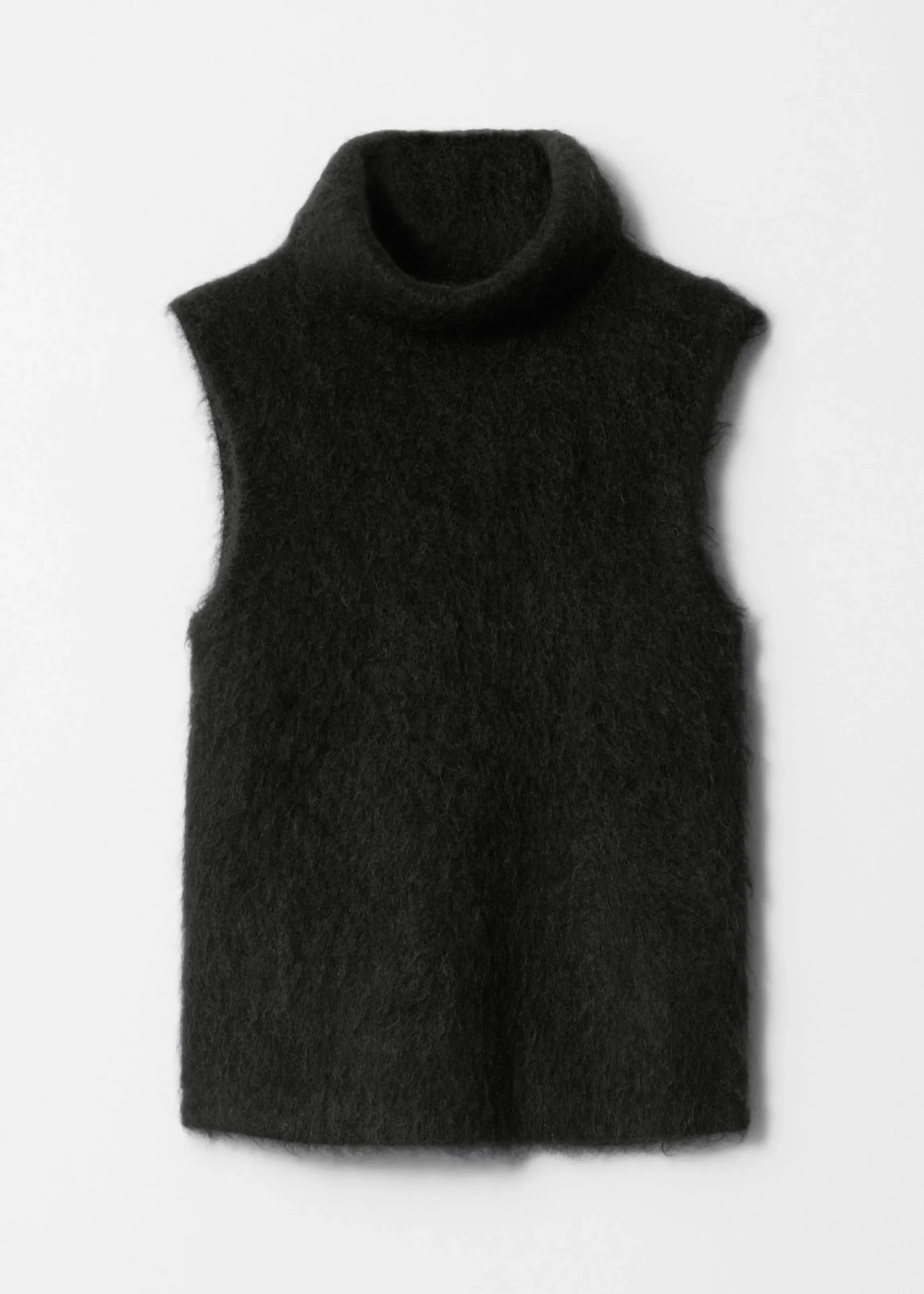 Tanktop aus gebürstetem Mohair-Mix