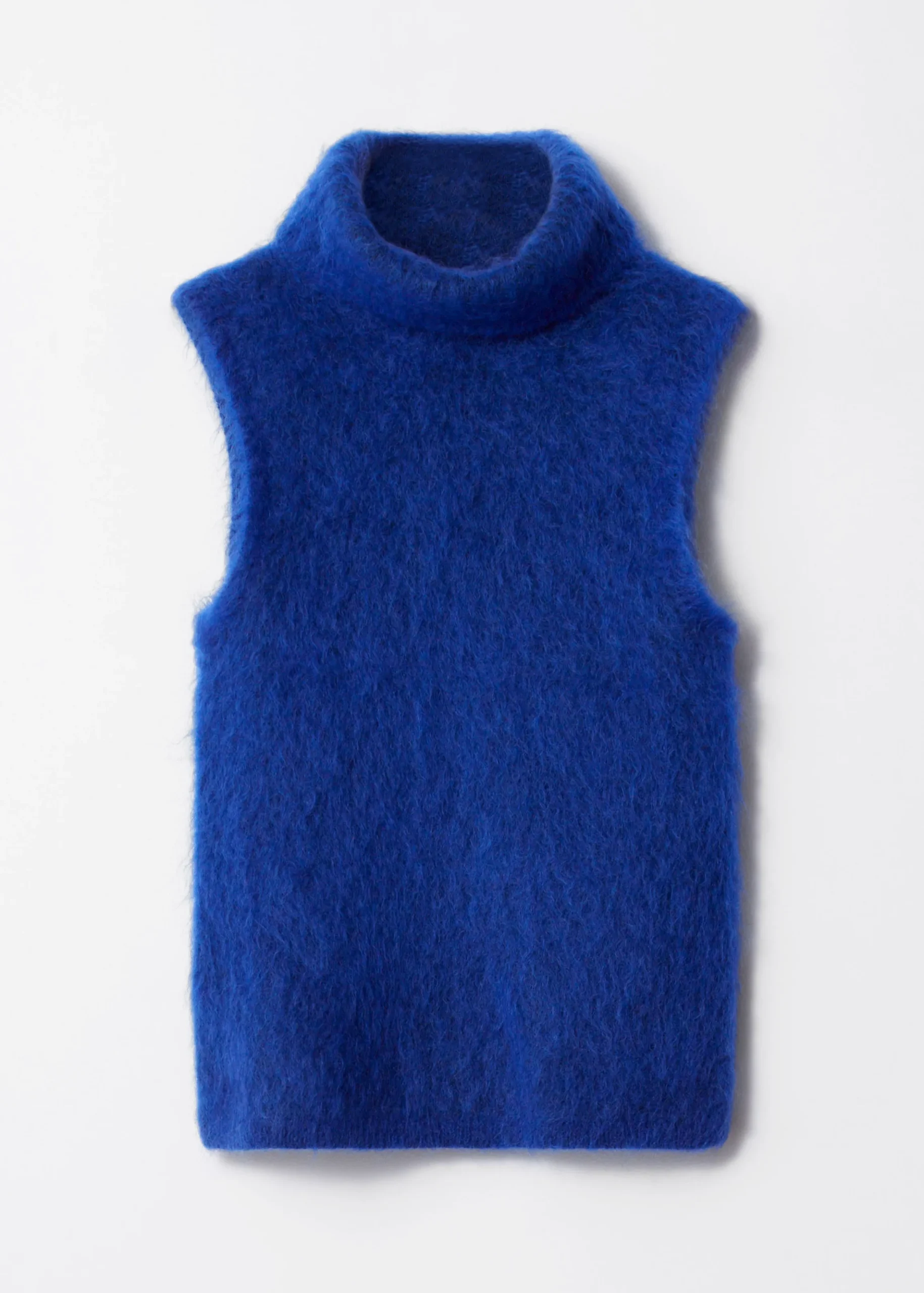 Tanktop aus gebürstetem Mohair-Mix