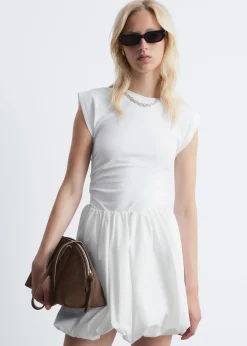Tanktop aus Jersey mit Raffungen