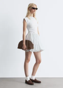 Tanktop aus Jersey mit Raffungen