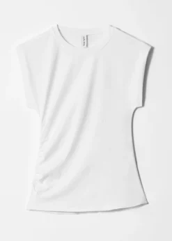 Tanktop aus Jersey mit Raffungen
