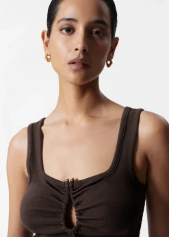 Tanktop mit Schnallendetail