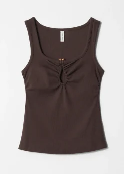 Tanktop mit Schnallendetail