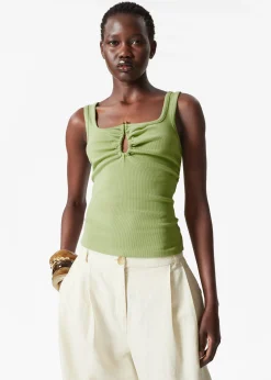 Tanktop mit Schnallendetail