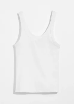 Tief ausgeschnittenes Tanktop