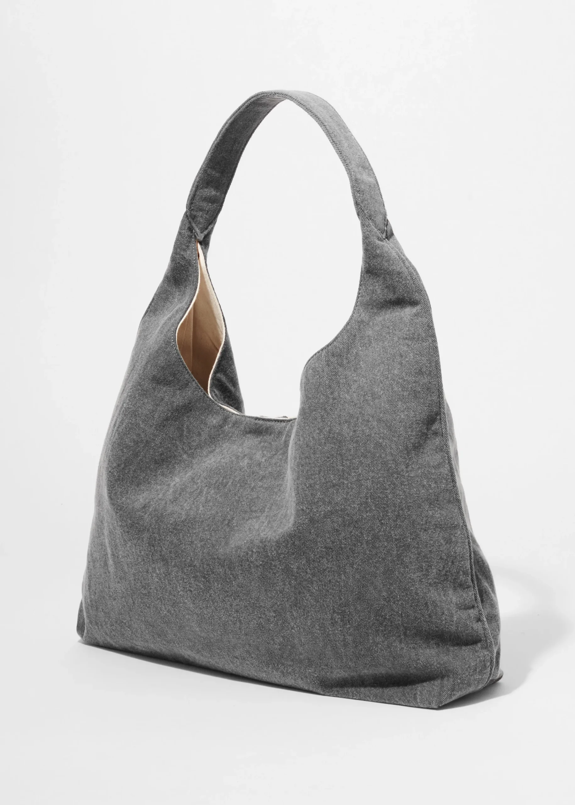 Tragetasche im Washed-Denim-Look