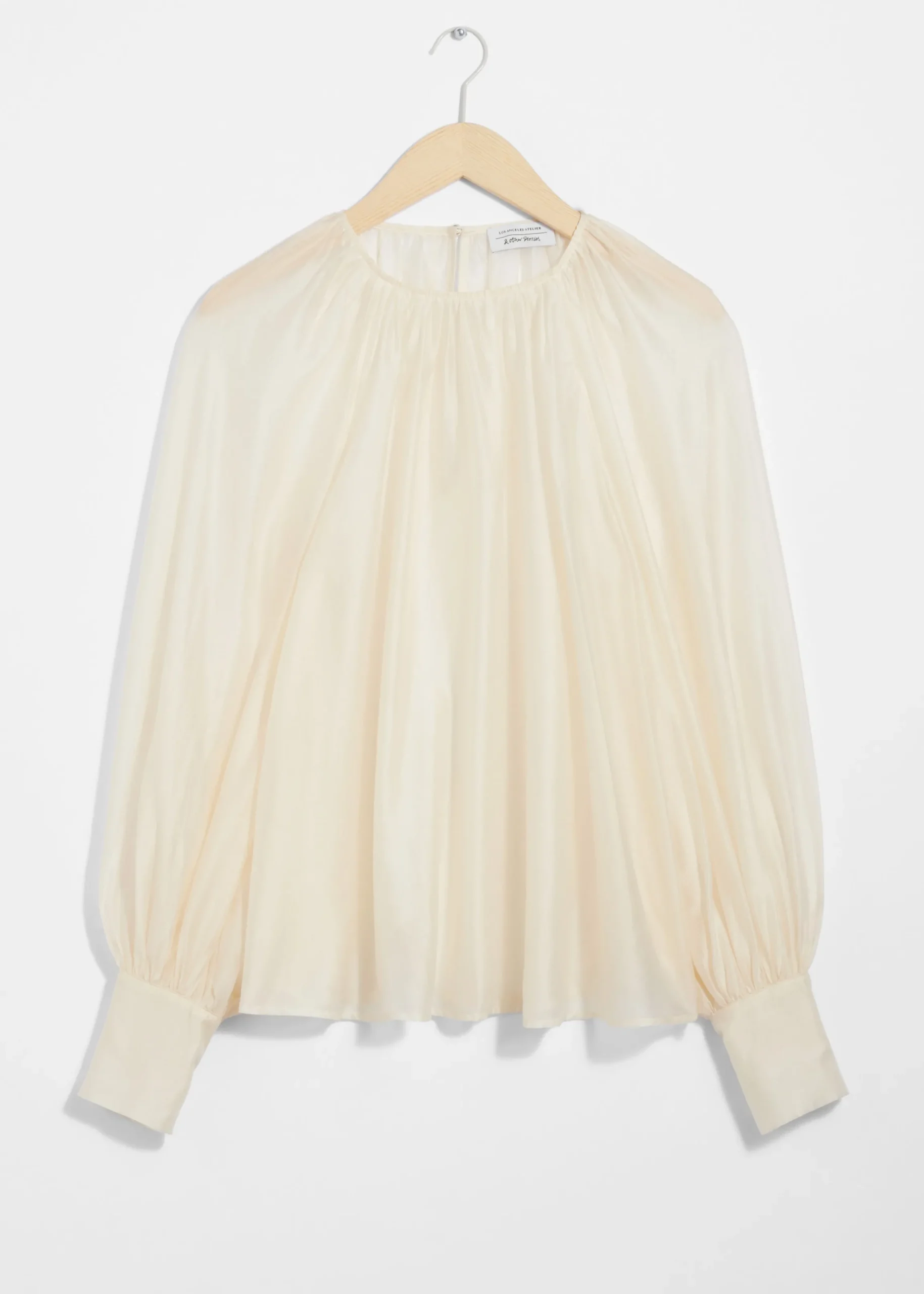 Transparente Bluse