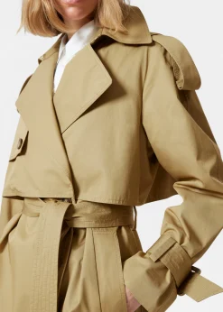 Trenchcoat mit Gürtel