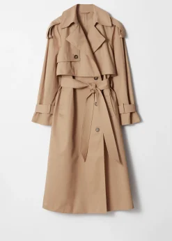 Trenchcoat mit Gürtel
