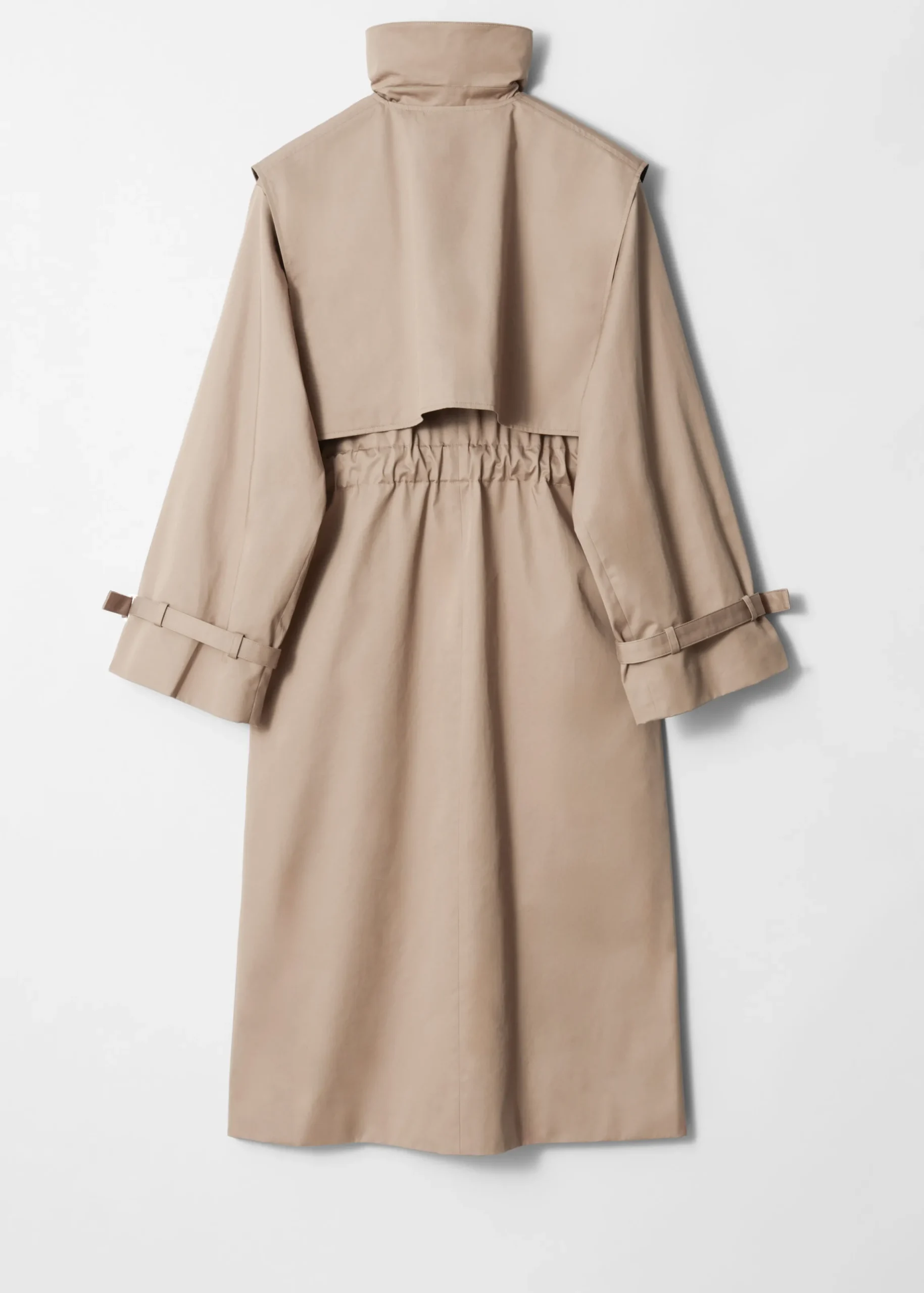 Trenchcoat mit Tunnelkragen