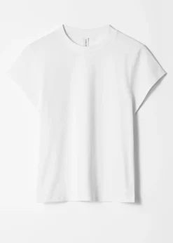T-Shirt aus Baumwolle mit Rundhalsausschnitt