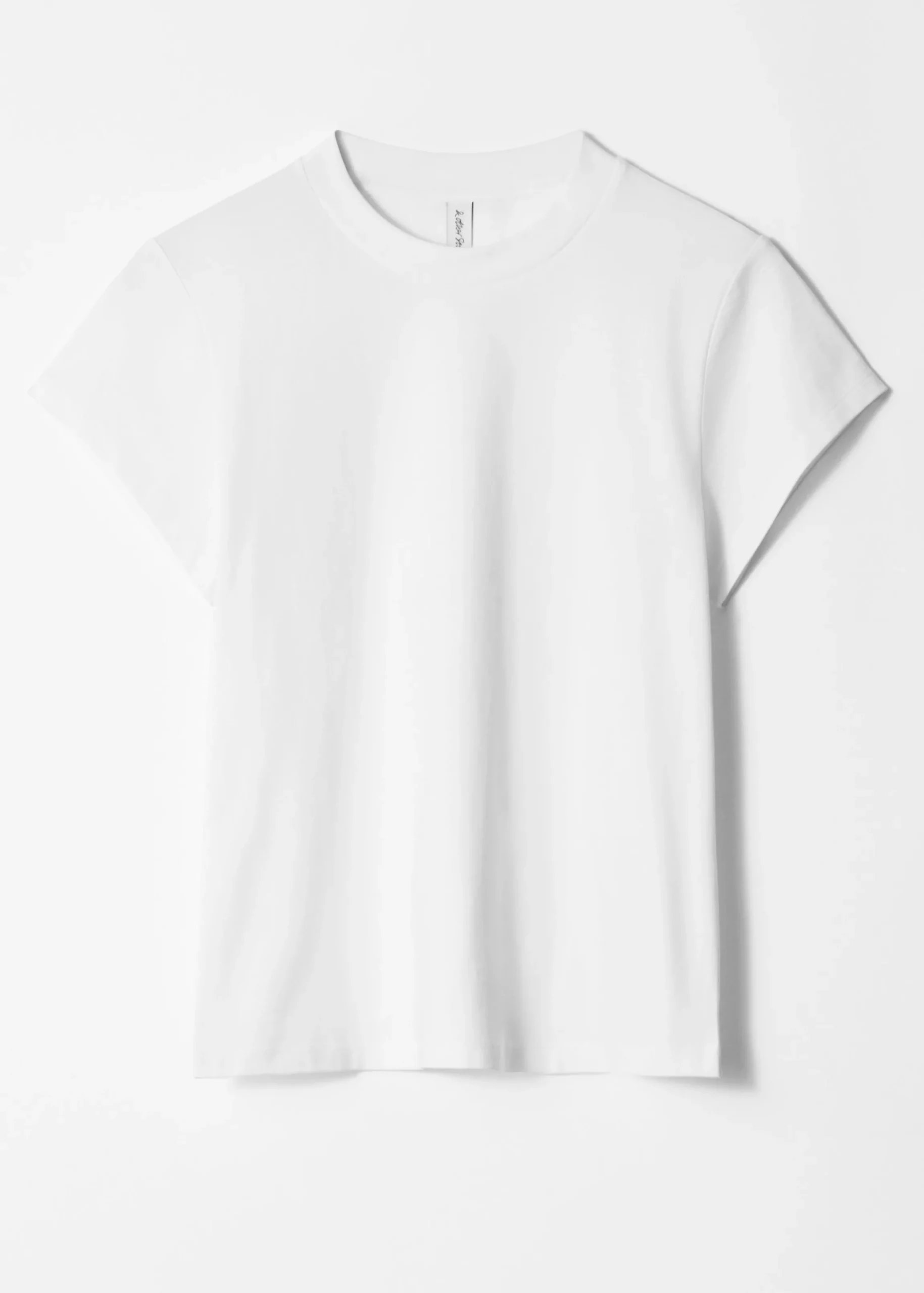T-Shirt aus Baumwolle mit Rundhalsausschnitt