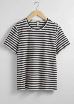 T-Shirt aus Leinenmischung