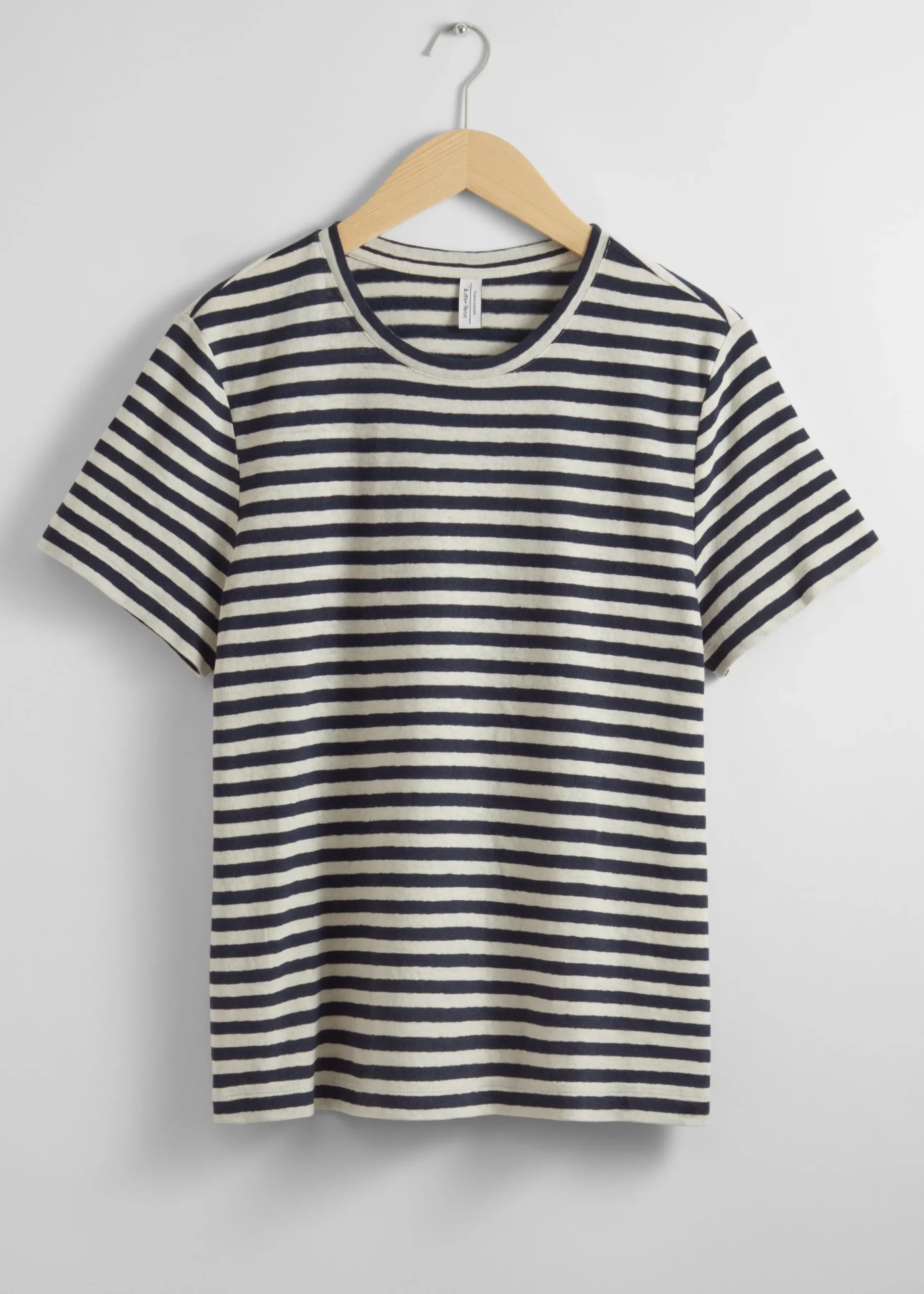 T-Shirt aus Leinenmischung