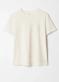 T-Shirt aus Leinenmischung