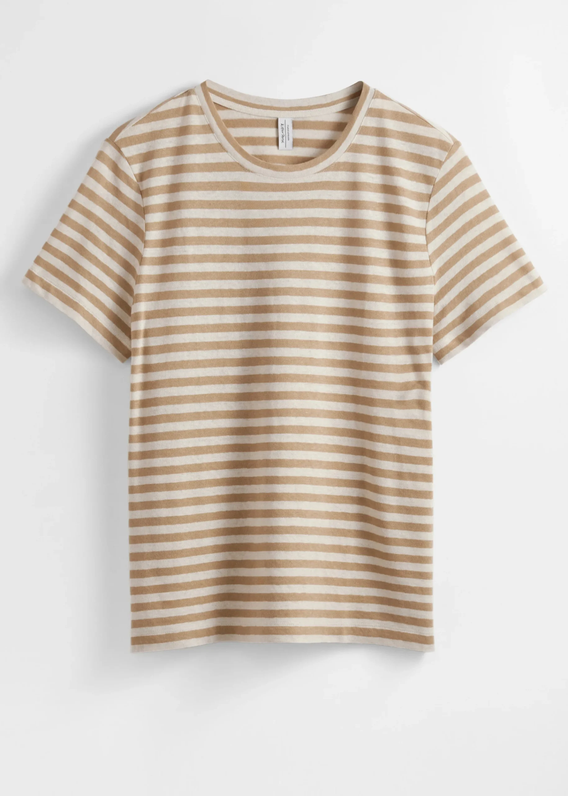 T-Shirt aus Leinenmischung