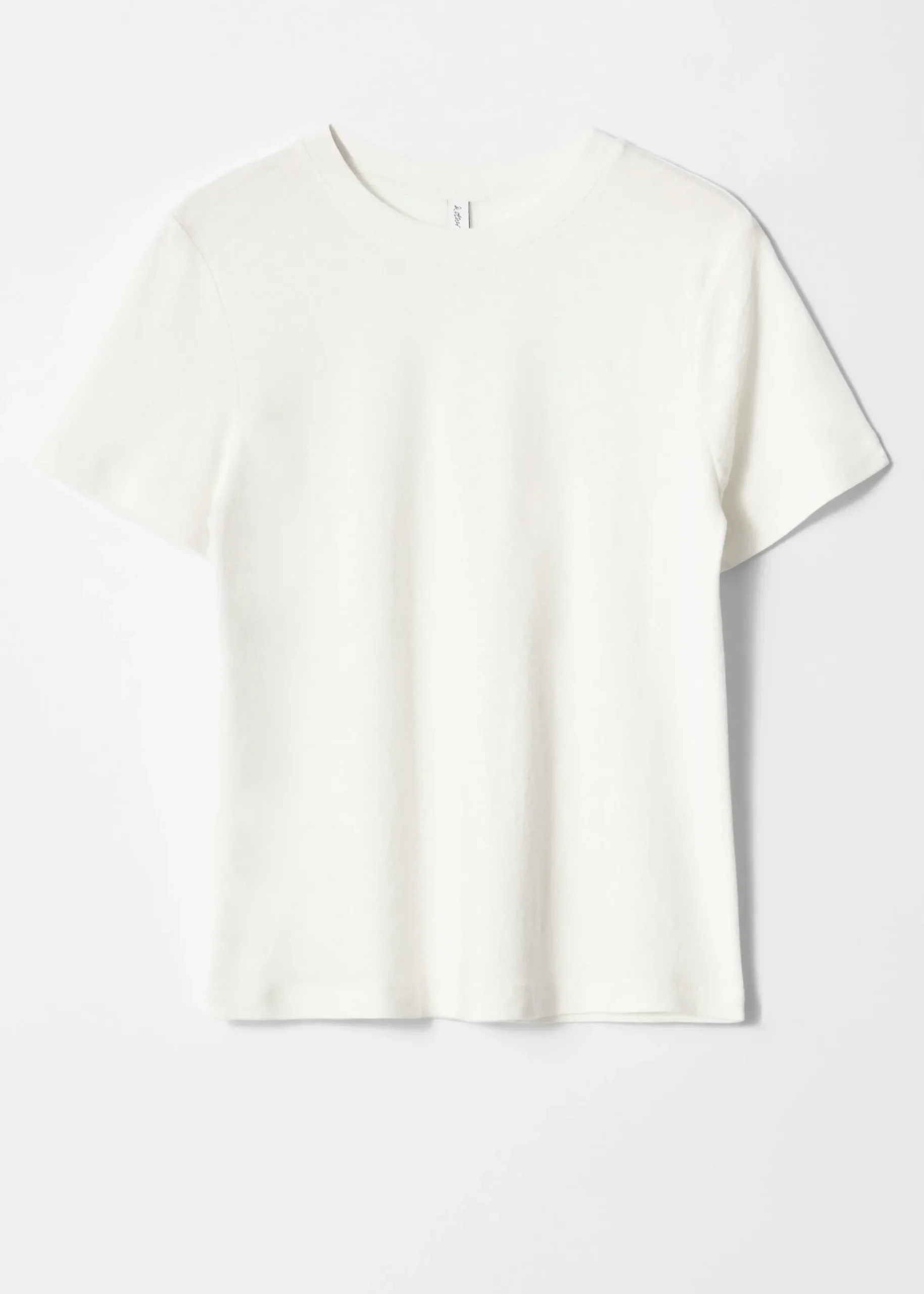 T-Shirt aus Leinenmischung