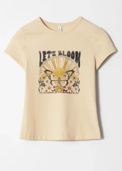 T-Shirt mit Flügelärmeln