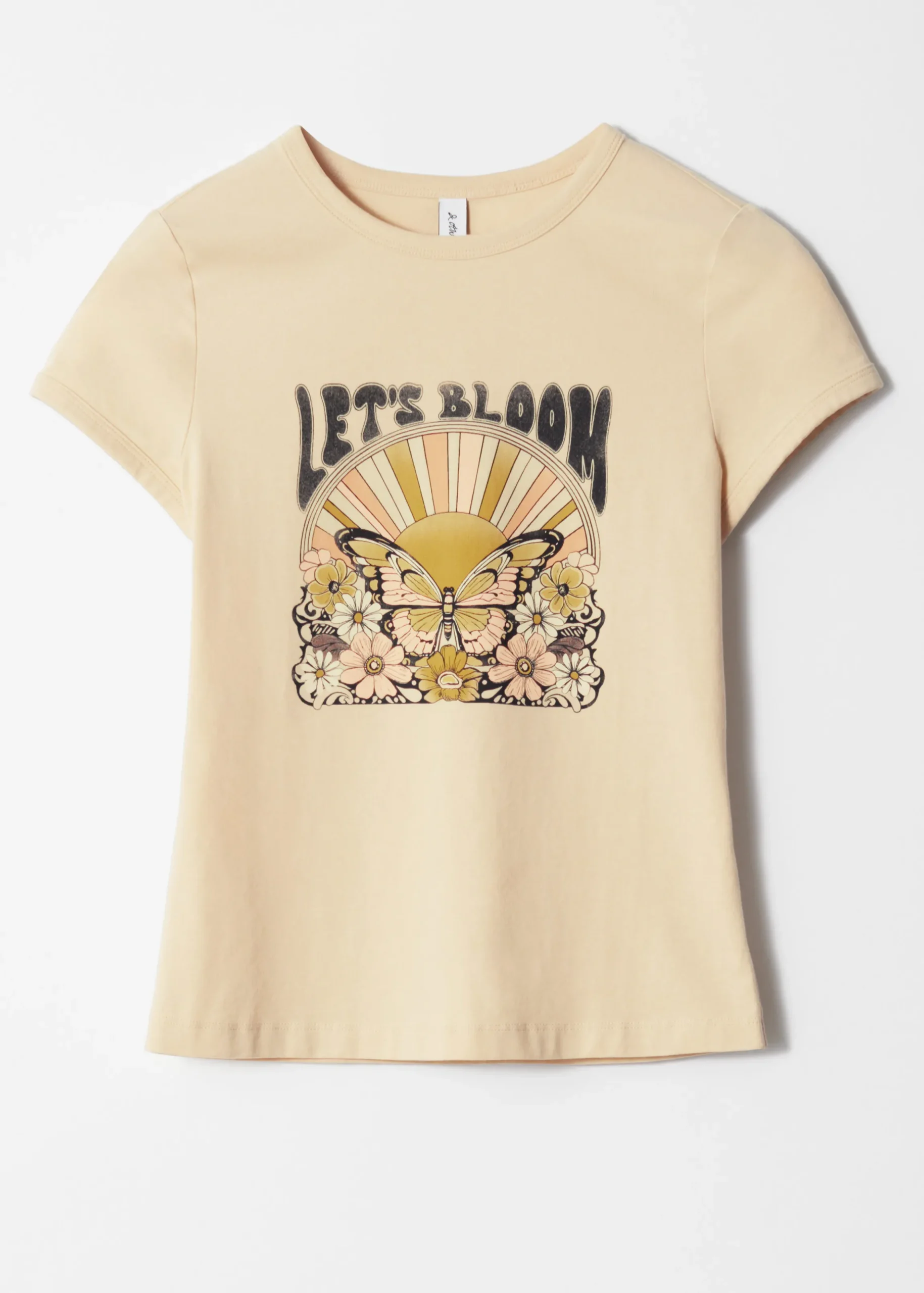 T-Shirt mit Flügelärmeln