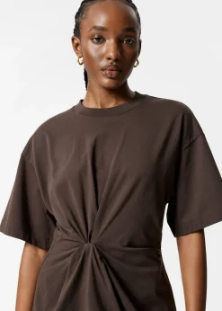 T-Shirt mit Knotendetail