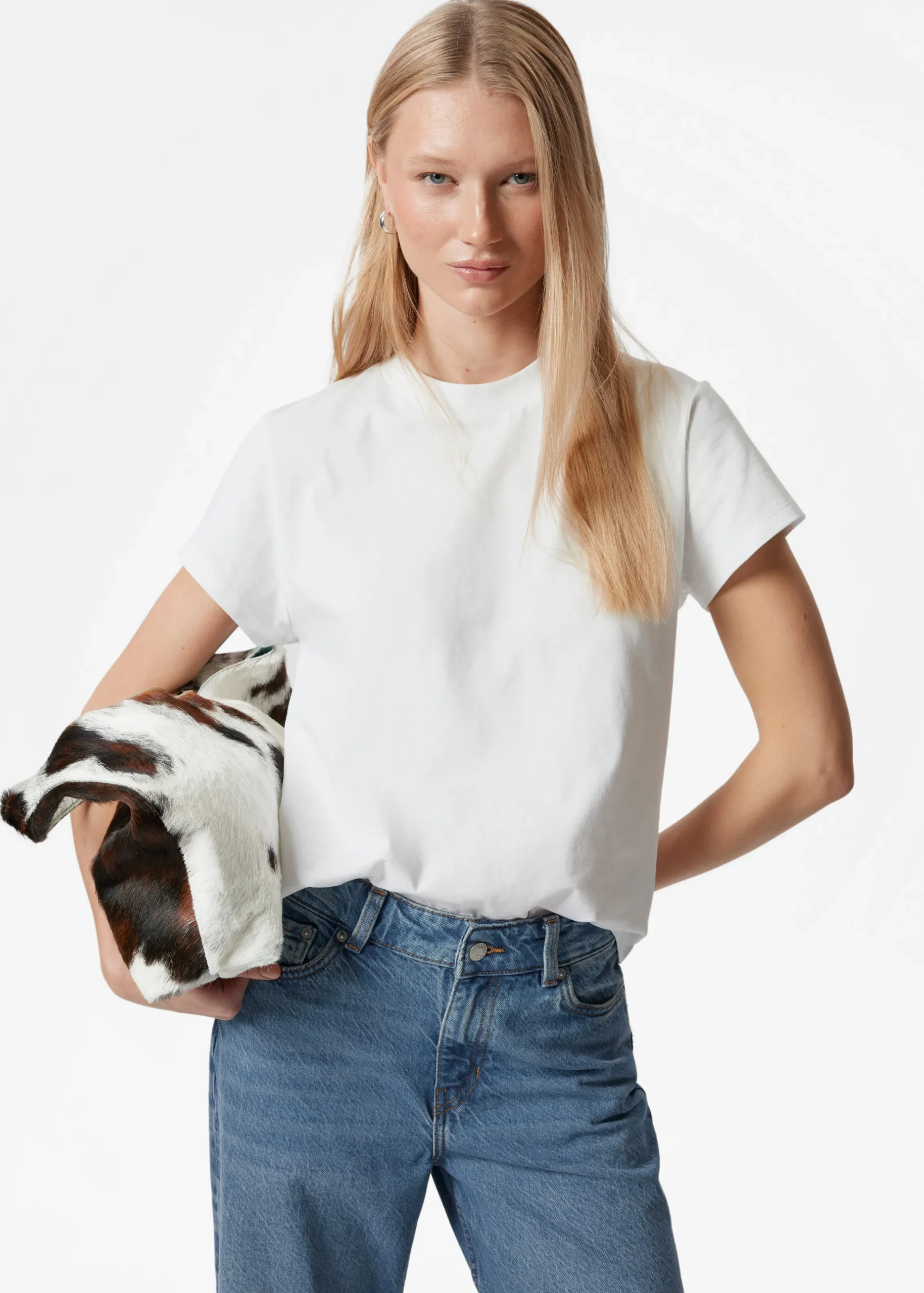 T-Shirt mit Rundhalsausschnitt