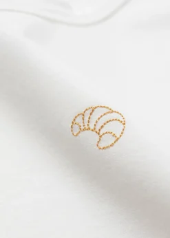 T-Shirt mit Stickerei