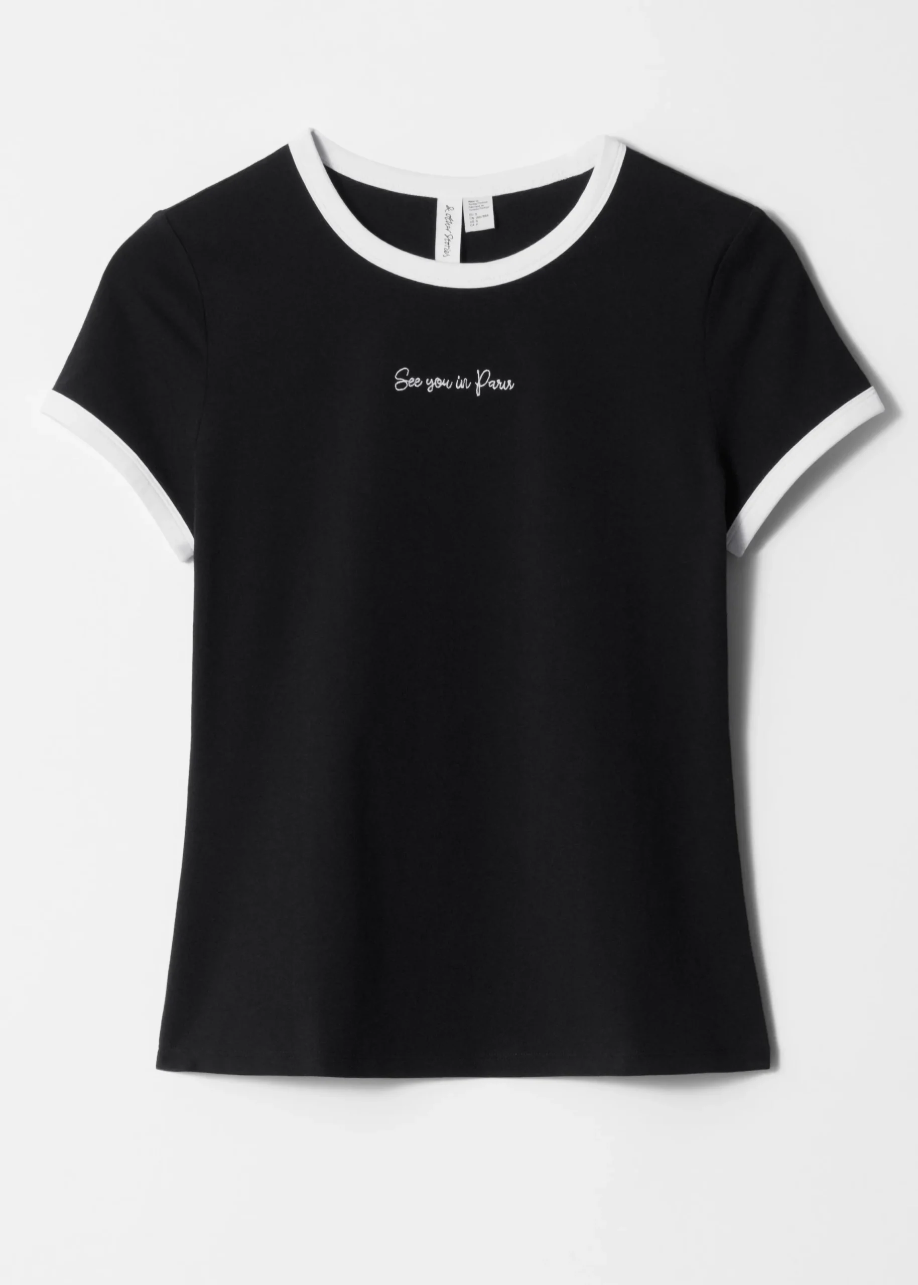 T-Shirt mit Stickerei