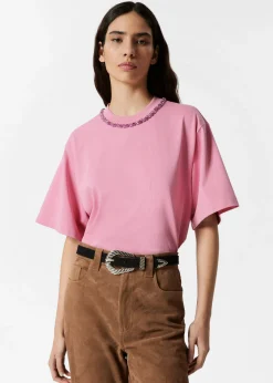 T-Shirt mit Verzierung