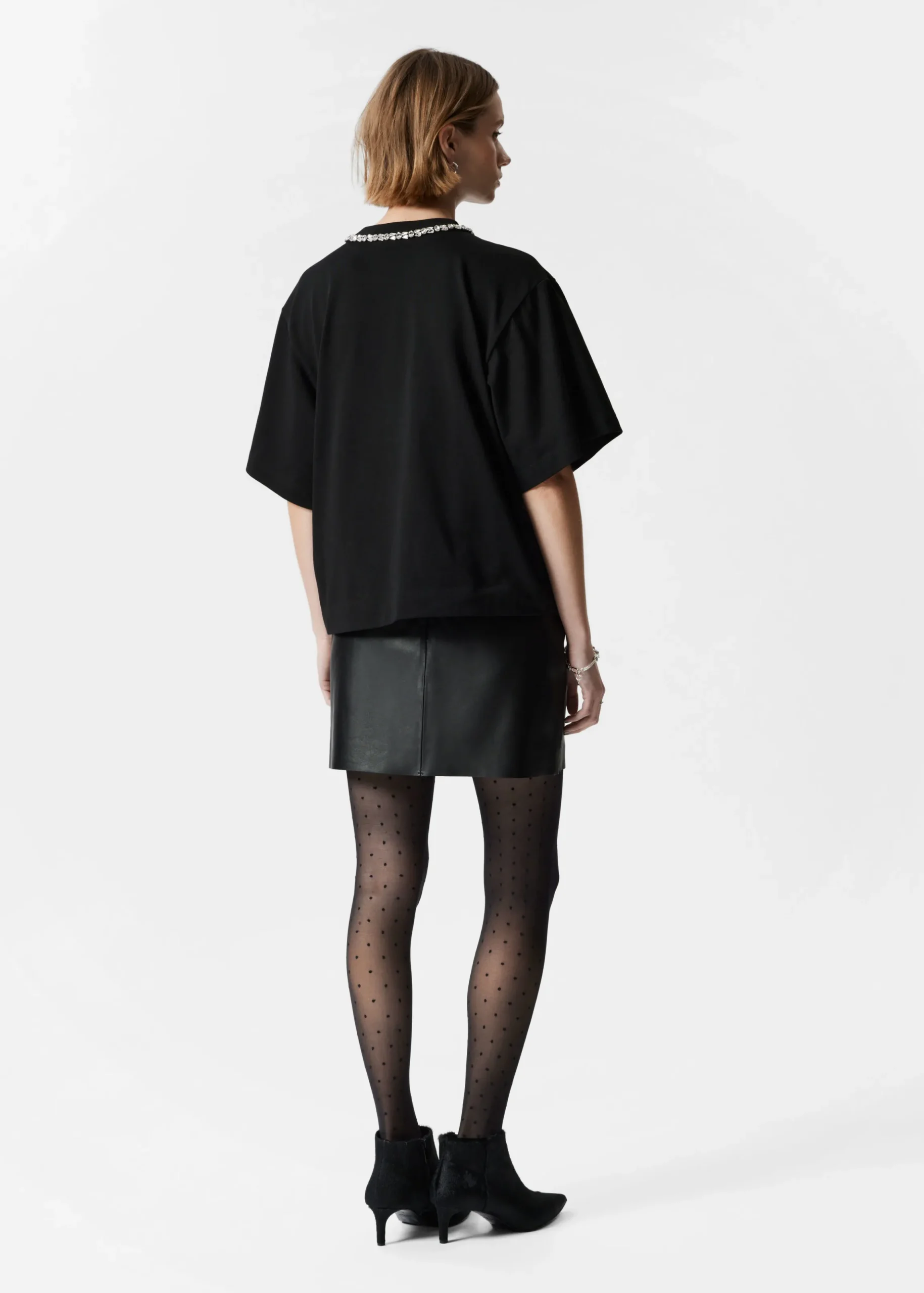 T-Shirt mit Verzierung