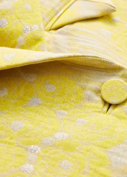 Verkürzte Jacquard-Jacke