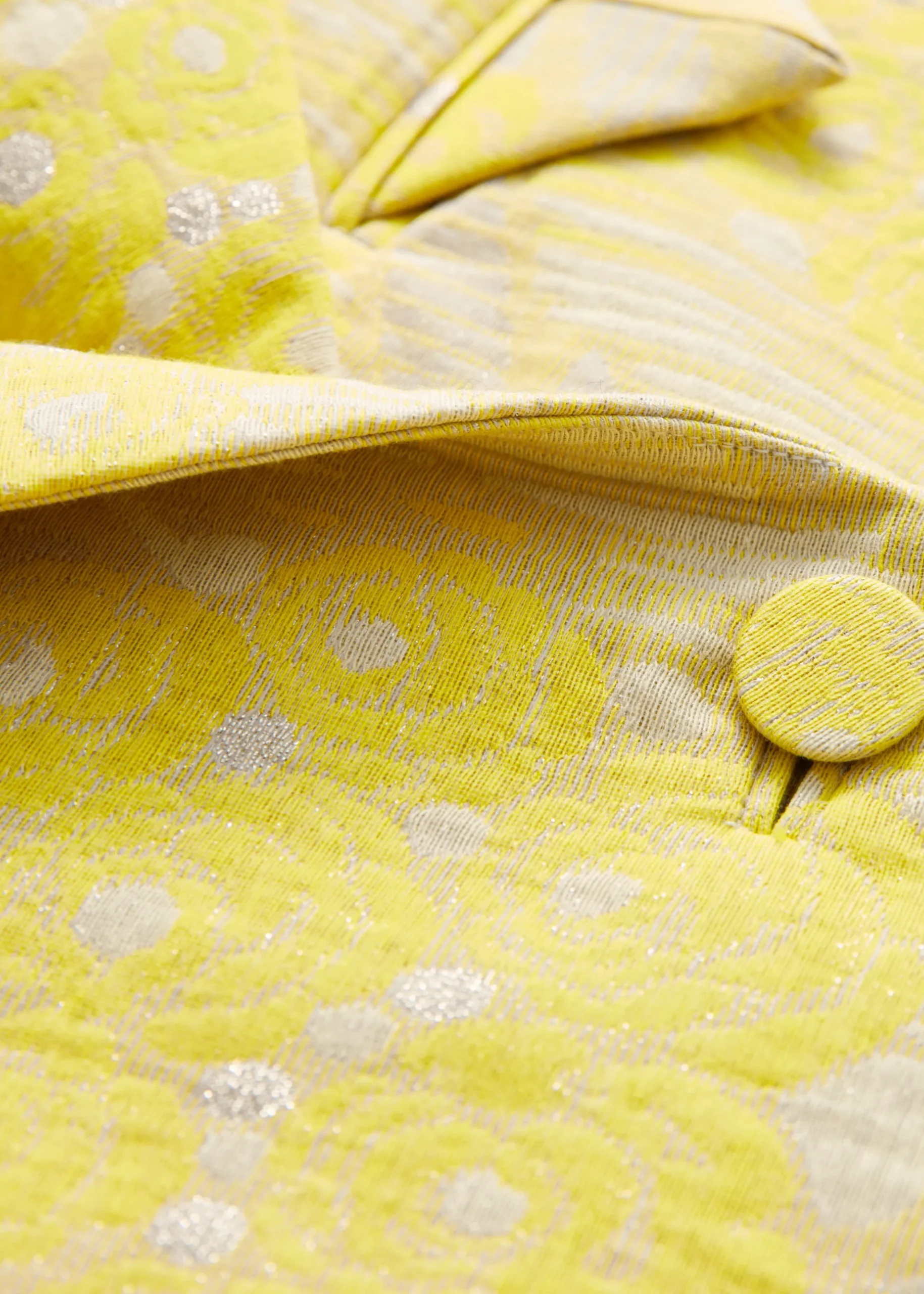 Verkürzte Jacquard-Jacke