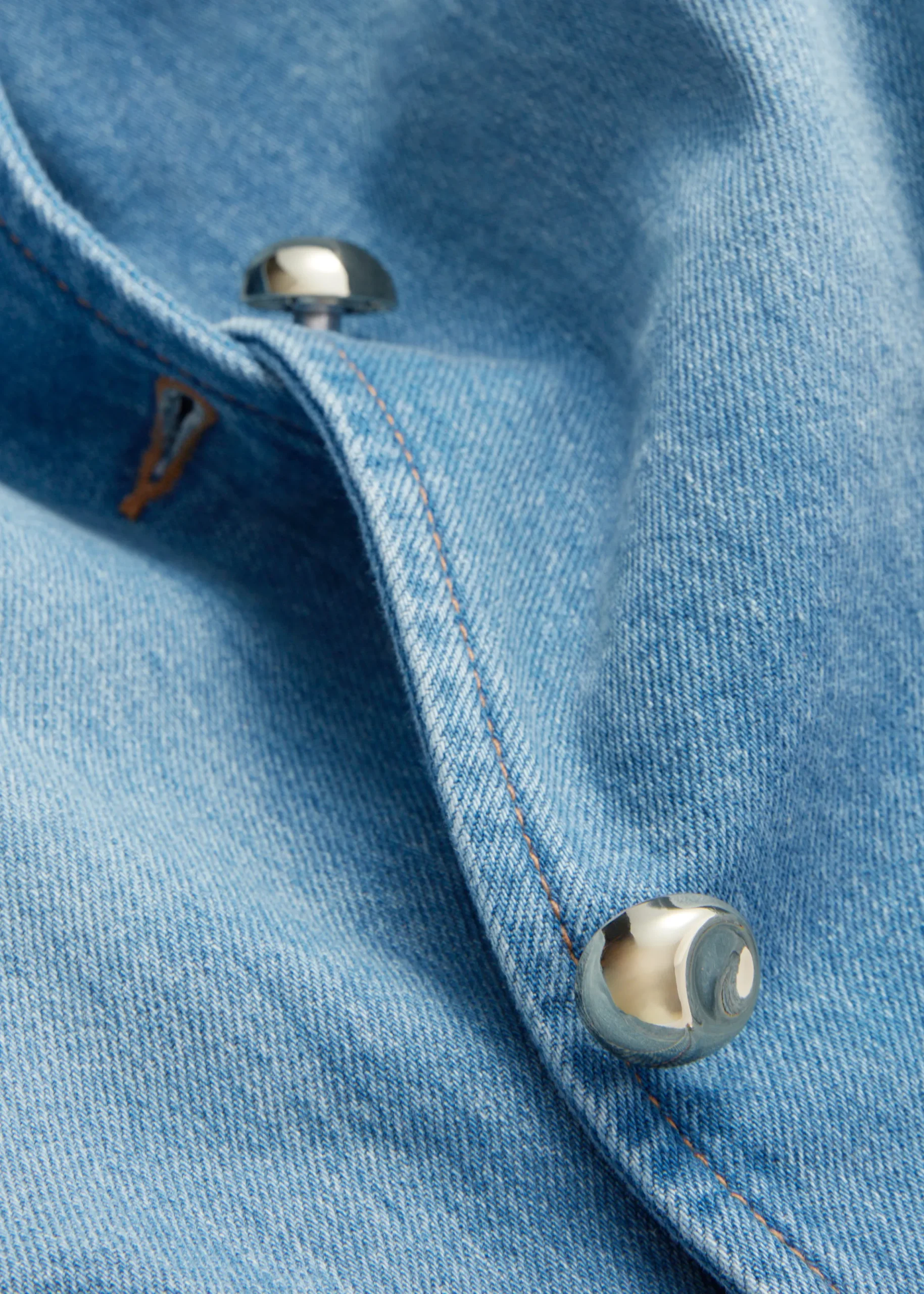 Verkürzte Jeansjacke