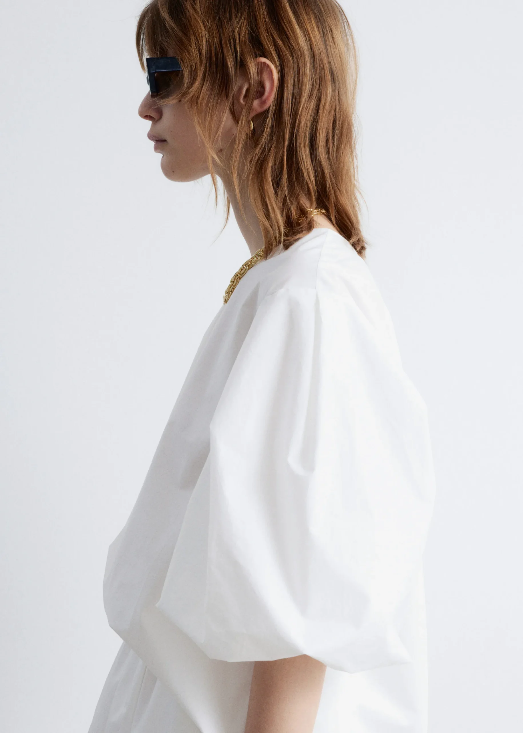 Voluminous PuffSleeve Blouse