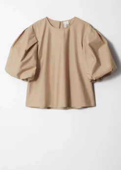 Voluminous PuffSleeve Blouse
