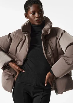 Wattierte Daunenjacke