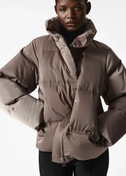 Wattierte Daunenjacke