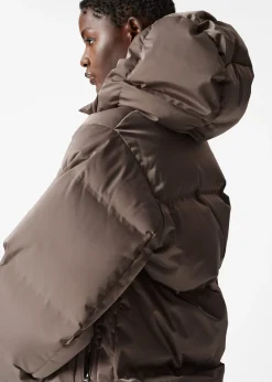 Wattierte Daunenjacke
