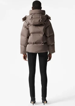 Wattierte Daunenjacke