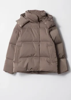 Wattierte Daunenjacke
